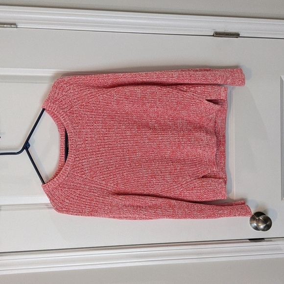 GAP Sweaters - GAP 100% COTTON Long Sleeve Pullover Pink Knit Sweater Small